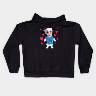 Funny Cartoon Puppy Kids Hoodie